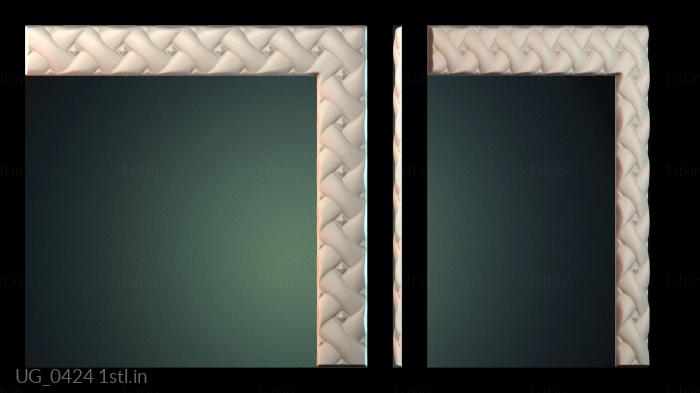 कोने (UG_0424) सीएनसी मशीन के लिए 3D मॉडल