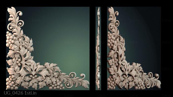 Corner (UG_0426) 3D model for CNC machine