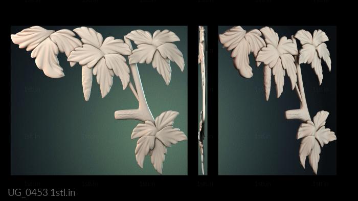 कोने (UG_0453) सीएनसी मशीन के लिए 3D मॉडल