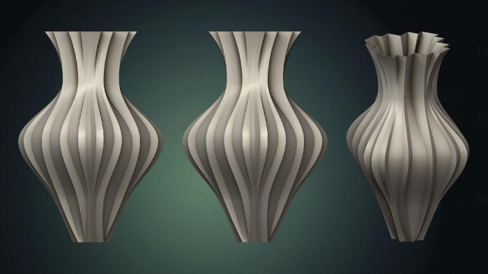 Vases (VZ_0406) 3D model for CNC machine