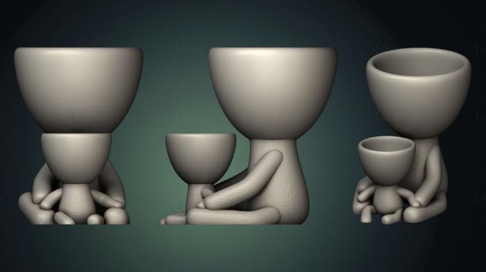 Vases (VZ_0495) 3D model for CNC machine