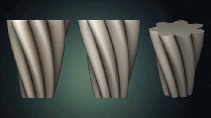 Vases (VZ_0502) 3D model for CNC machine