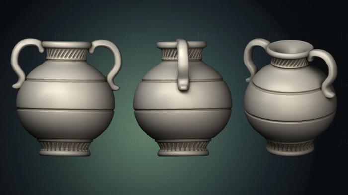 Vases (VZ_0517) 3D model for CNC machine