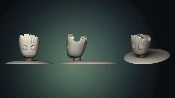 Vases (VZ_0529) 3D model for CNC machine