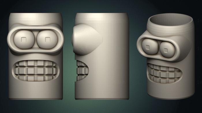 Vases (VZ_0686) 3D model for CNC machine