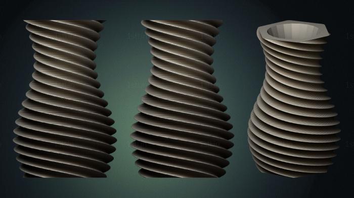 Vases (VZ_0836) 3D model for CNC machine