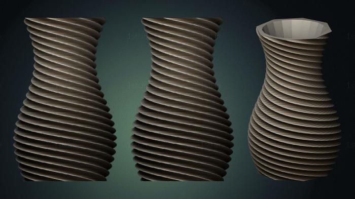 Vases (VZ_0843) 3D model for CNC machine