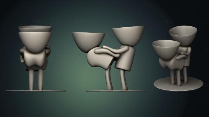 Vases (VZ_0963) 3D model for CNC machine