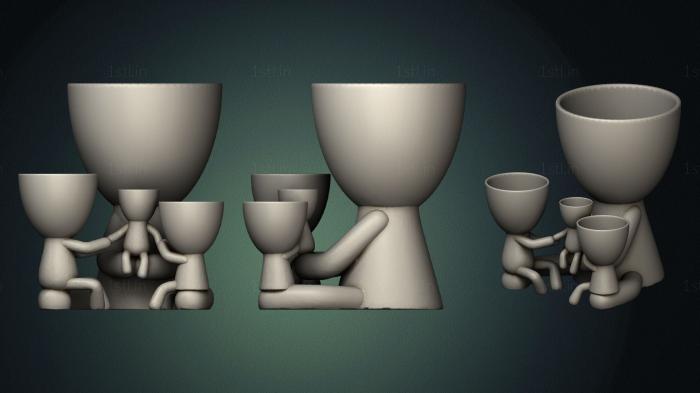 Vases (VZ_0972) 3D model for CNC machine