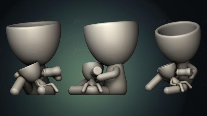 Vases (VZ_0979) 3D model for CNC machine