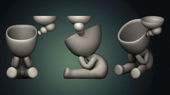 Vases (VZ_0982) 3D model for CNC machine