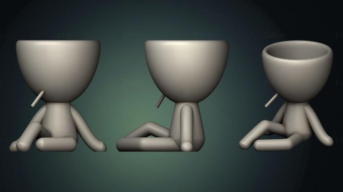 Vases (VZ_0989) 3D model for CNC machine