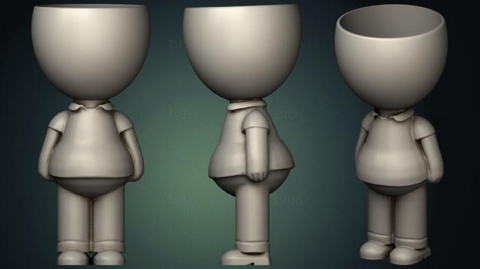 Vases (VZ_0992) 3D model for CNC machine