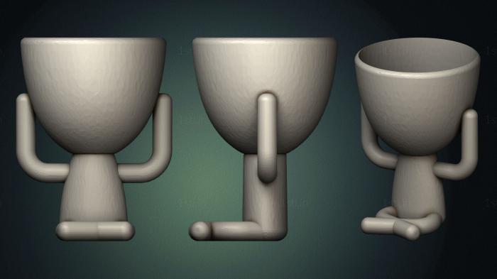 Vases (VZ_0993) 3D model for CNC machine