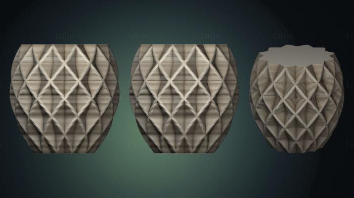 Vases (VZ_0999) 3D model for CNC machine