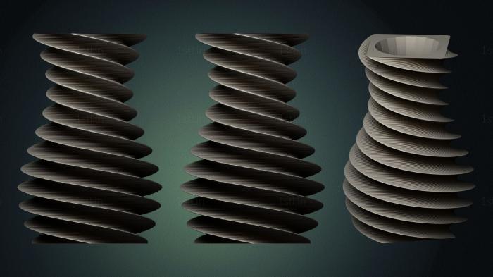 Vases (VZ_1008) 3D model for CNC machine