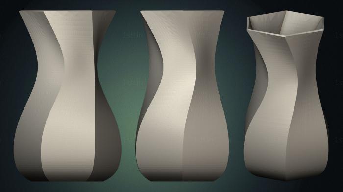 Vases (VZ_1054) 3D model for CNC machine