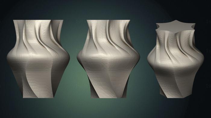 Vases (VZ_1062) 3D model for CNC machine