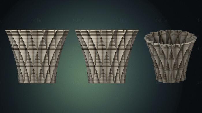 Vases (VZ_1091) 3D model for CNC machine