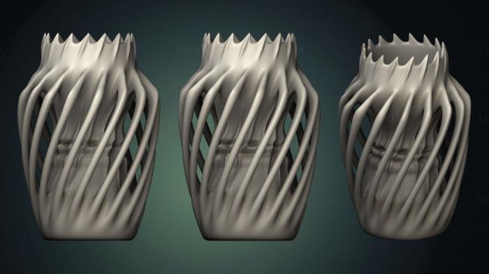 Vases (VZ_1203) 3D model for CNC machine