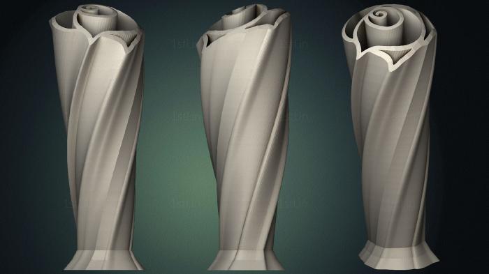 Vases (VZ_1208) 3D model for CNC machine