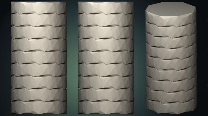 Vases (VZ_1210) 3D model for CNC machine