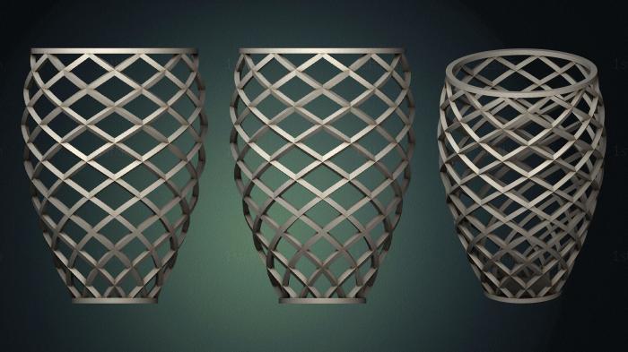 Vases (VZ_1226) 3D model for CNC machine