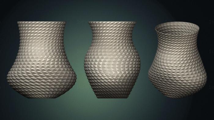 Vases (VZ_1252) 3D model for CNC machine