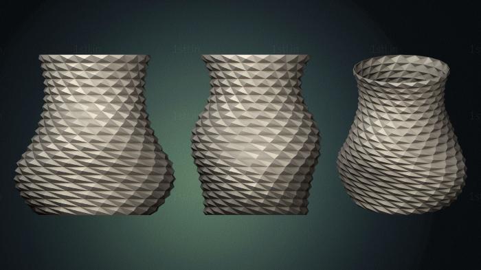 Vases (VZ_1257) 3D model for CNC machine