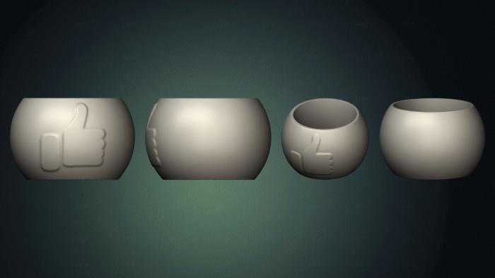 Vases (VZ_1328) 3D model for CNC machine