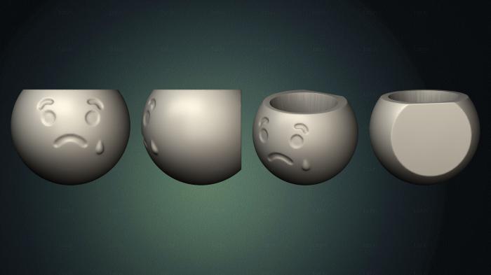 Vases (VZ_1350) 3D model for CNC machine