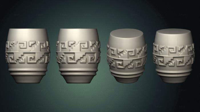 Vases (VZ_1363) 3D model for CNC machine