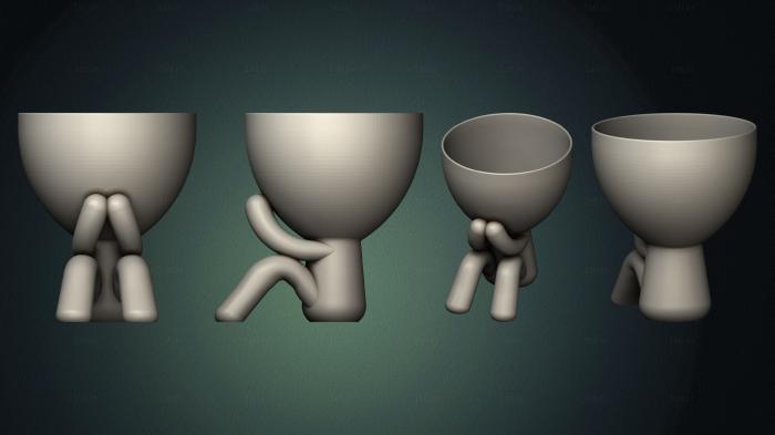 Vases (VZ_1368) 3D model for CNC machine