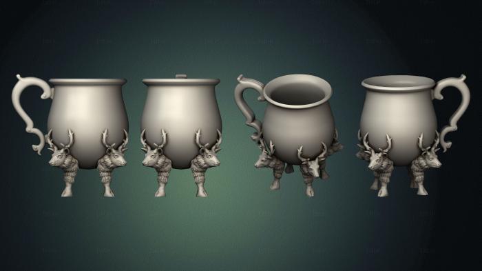 Vases (VZ_1369) 3D model for CNC machine