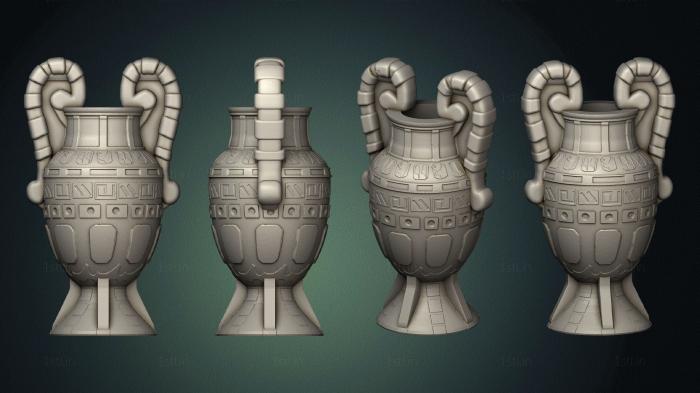 Vases (VZ_1383) 3D model for CNC machine