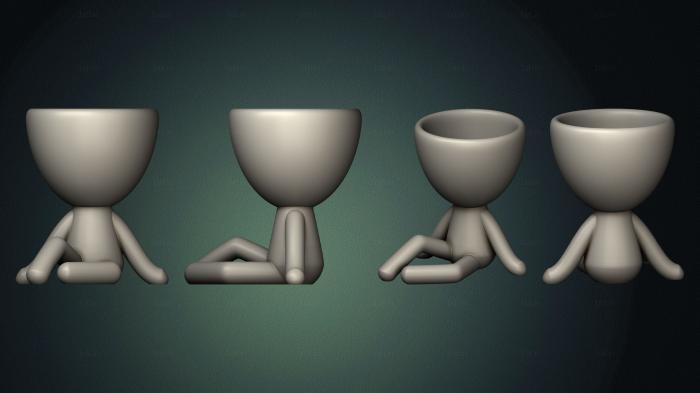 Vases (VZ_1385) 3D model for CNC machine