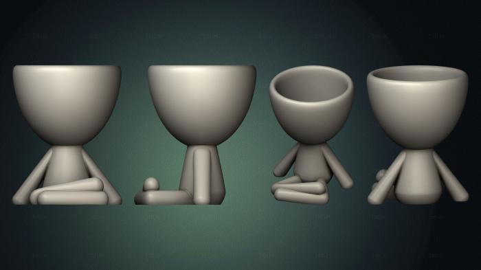 Vases (VZ_1387) 3D model for CNC machine