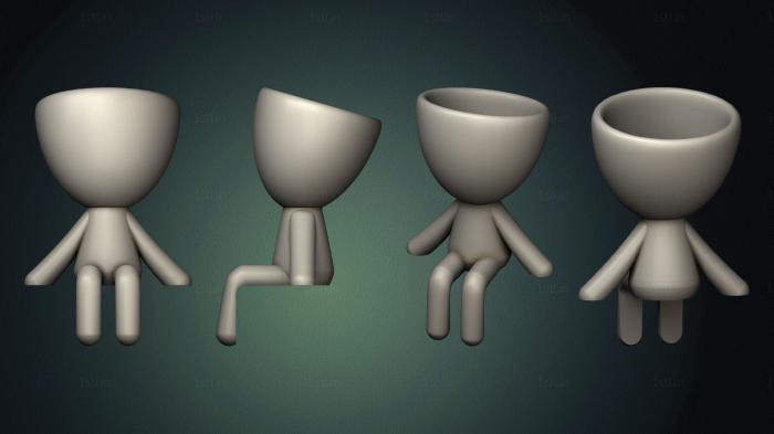 Vases (VZ_1388) 3D model for CNC machine