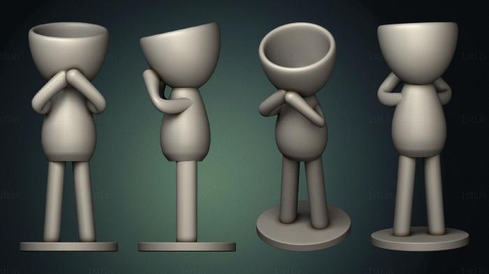 Vases (VZ_1390) 3D model for CNC machine