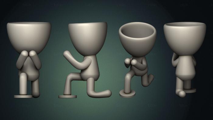 Vases (VZ_1392) 3D model for CNC machine