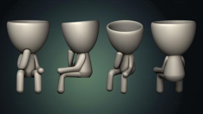 Vases (VZ_1395) 3D model for CNC machine