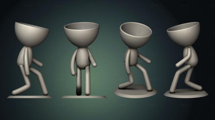 Vases (VZ_1401) 3D model for CNC machine