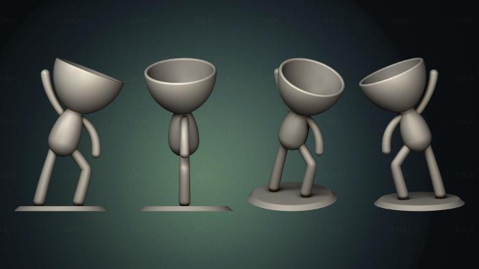 Vases (VZ_1402) 3D model for CNC machine