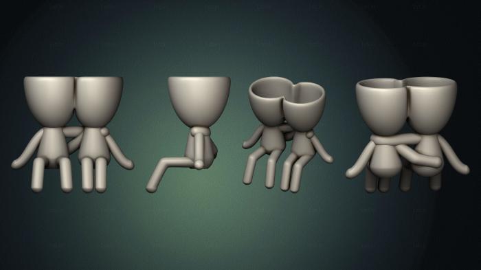 Vases (VZ_1403) 3D model for CNC machine