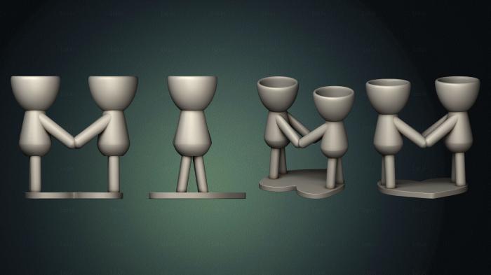 Vases (VZ_1404) 3D model for CNC machine