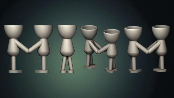 Vases (VZ_1405) 3D model for CNC machine