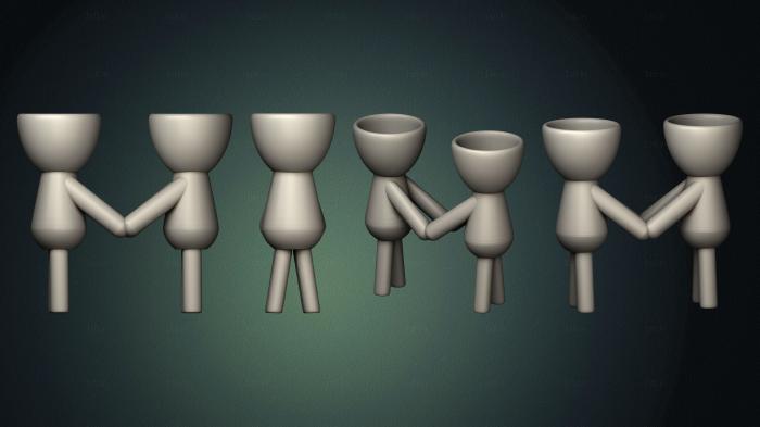 Vases (VZ_1406) 3D model for CNC machine