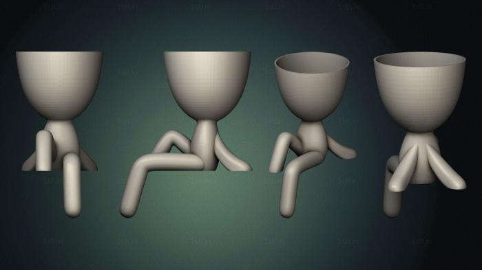 Vases (VZ_1414) 3D model for CNC machine