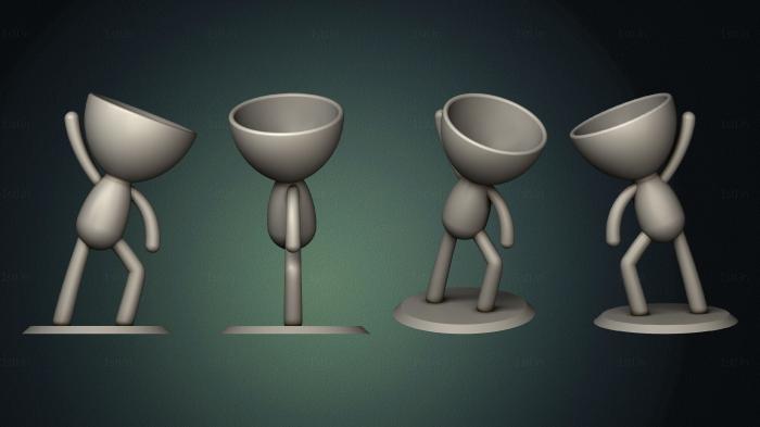 Vases (VZ_1417) 3D model for CNC machine