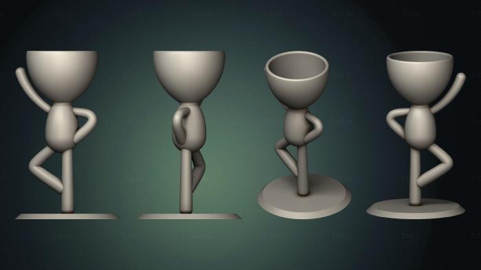 Vases (VZ_1418) 3D model for CNC machine